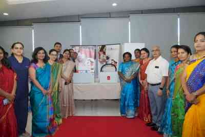 Telangana Guv launches human milk bank in Hyderabad