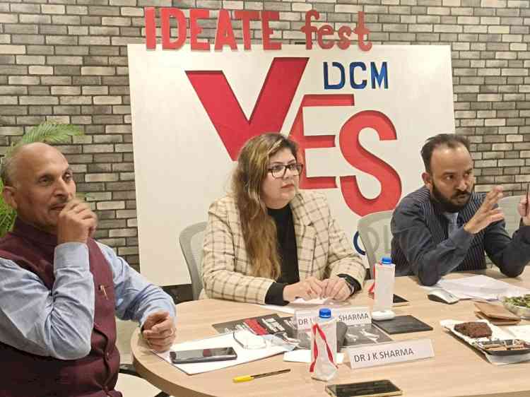 DCM Young Entrepreneurs School under aegis of DCM Group of Schools conducted first round of two-phase competition on National Entrepreneurs Day