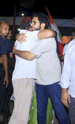 'Bathe and purify Aditya Thackeray with cow urine for hugging Rahul Gandhi': BSS-BJP