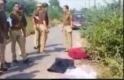 Woman's body found stuffed in trolley bag near Mathura