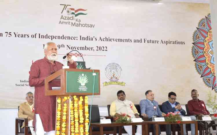 National Seminar on “75 Years of Independence: India’s Achievements and Aspirations” held at Central University of Punjab