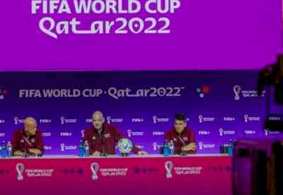 FIFA Prez Gianni Infantino reviews off-side tech, praises referees