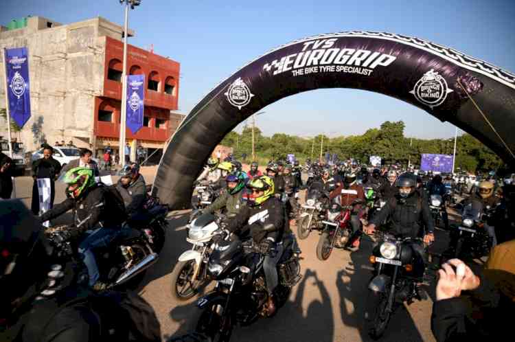 Overwhelming response to fifth edition of TVS Eurogrip’s Brunch & Biking in Panchkula