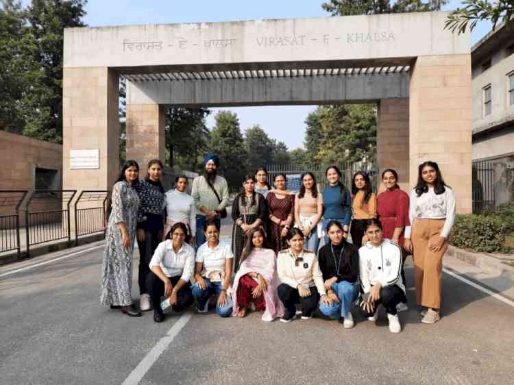 KMV organizes educational trip to Bhakra Dam and Shri Anandpur Sahib