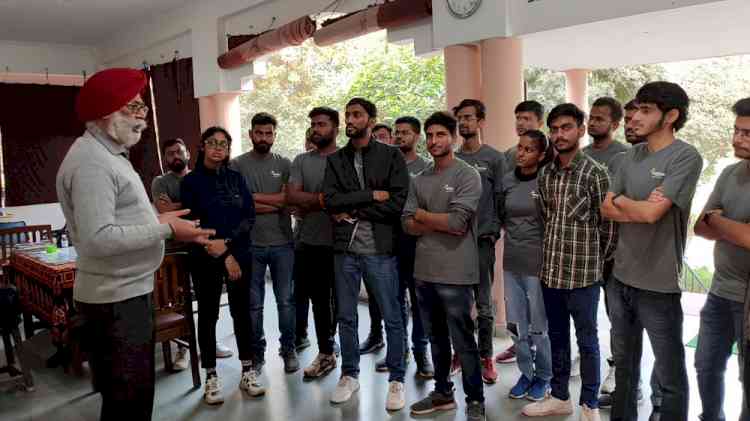 Enactus SSBUICET Team of Panjab University visits Pingalwara, Amritsar