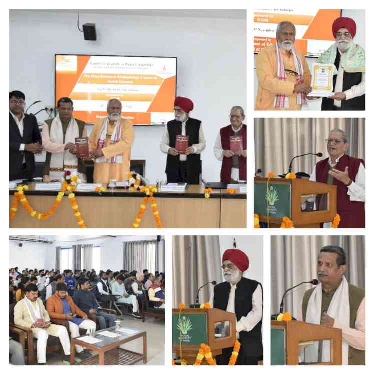 CUPB organized inaugural ceremony of ICSSR Sponsored Ten-Day Course on Research Methodology in Social Sciences