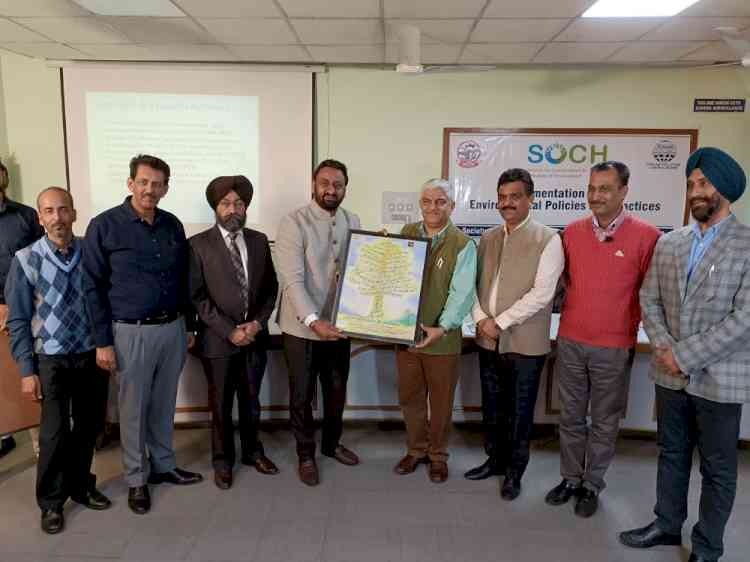 Seminar on pollution and control measures organised by Soch 