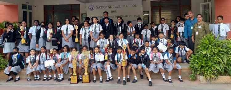 Greenwood High students win Inter School chess titles