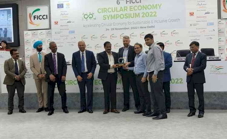 Dalmia Bharat wins Award in Large Category at the FICCI Indian Circular Economy Awards 2022