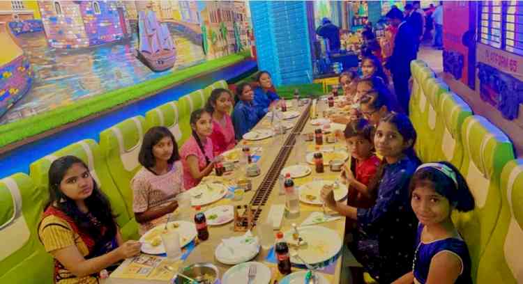 Platform 65 celebrates its anniversary with kids at KPHB outlet