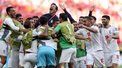 FIFA World Cup: Stoppage time goals help Iran defeat Wales 2-0 (Ld)