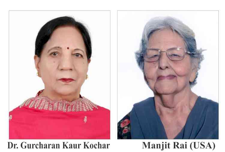 Dr Gurcharan Kaur Kochar and Manjit Rai to get ‘Kewal Vig Award-2022’