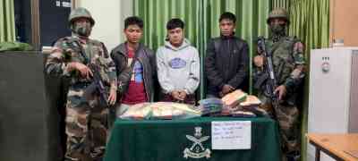 Drugs valued at Rs 3.26 cr seized in Mizoram, 3 held