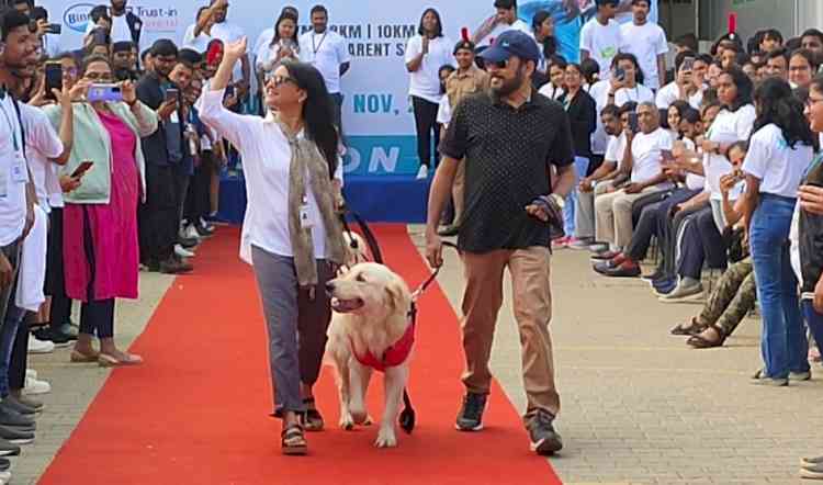 ‘Run for a Cause, Run for Paws’; CMR University organised Marathon and Pet Ramp Walk to create awareness around animal welfare