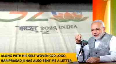Telangana weaver surprises PM Modi with novel G20 gift