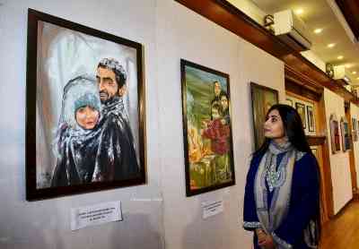 Artist Deepa Soni portrays positive, peaceful and fearless Kashmir