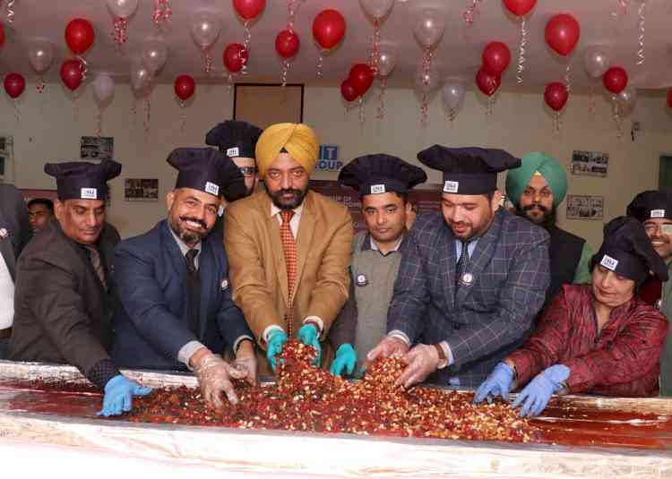 CT Institute of Hotel Management organises ‘Cake Mixing Ceremony’