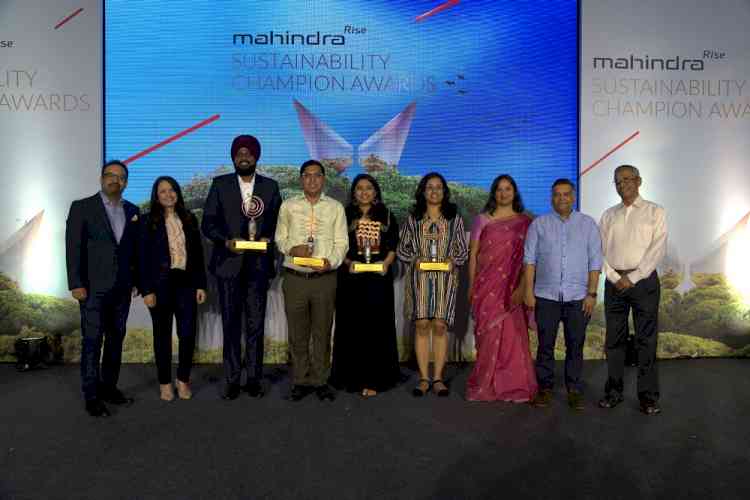 Mahindra Rise Sustainability Champion Awards proudly recognises young role models of India’s Net Zero Mission - 2070 goal  