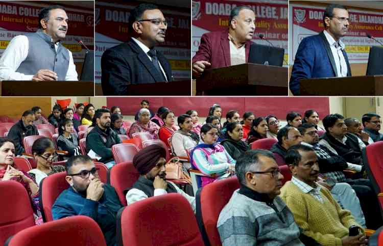 Doaba College organizes Seminar on Outcome Based Education in Light of NEP