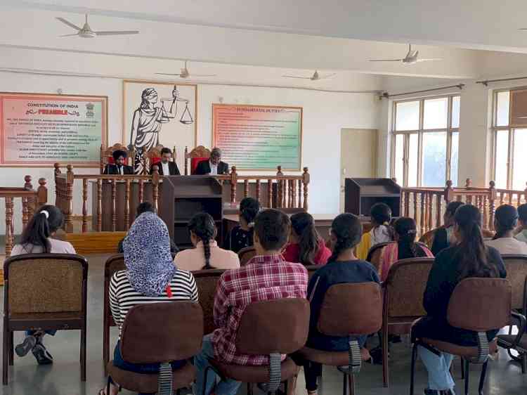 CT Institute of Law organizes Departmental Moot Court Competition