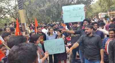 Protests at Hyderabad University after professor attempts to rape foreign student