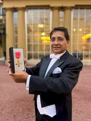 British-Indian honoured with OBE for healthcare services