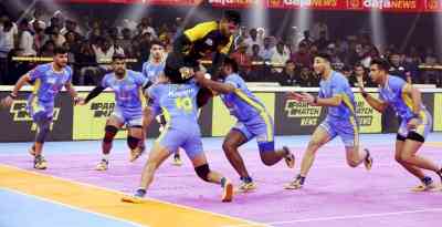 PKL 9: Ajinkya Pawar's superlative show leads Tamil Thalaivas to massive win against Telugu Titans