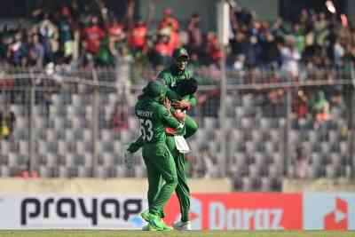 IND v BAN, 1st ODI: Shakib picks fifer, Ebadot takes four wickets as Bangladesh bowl out India for 186