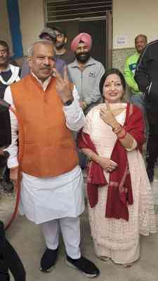 MCD polls: Delhi's BJP chief casts vote, says 'people know the best'