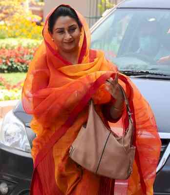 Reconstitute MSP panel, demands Harsimrat Kaur at all-party meeting