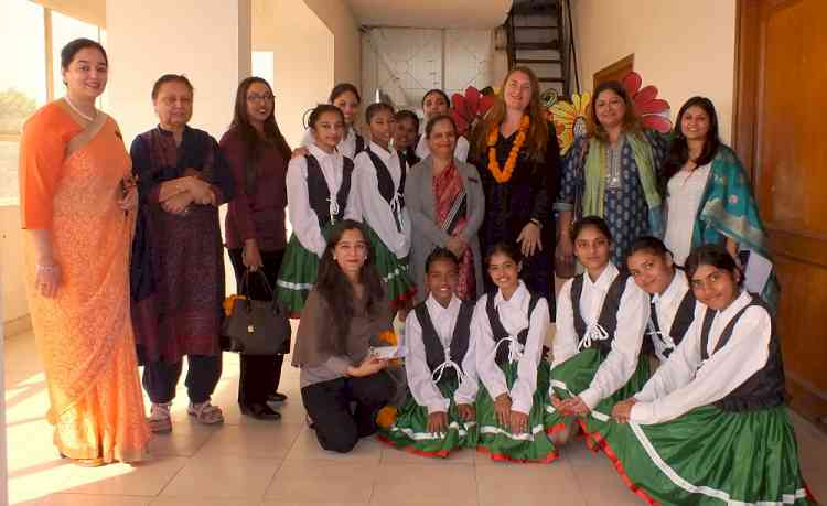 German delegation visits Paragon Sr. Secondary School