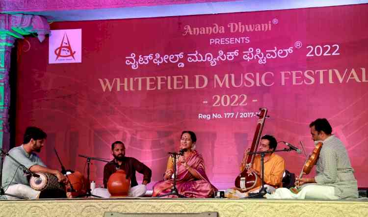 Anand Dhwani Music Trust successfully concludes the 6th edition of the Whitefield Music Festival  