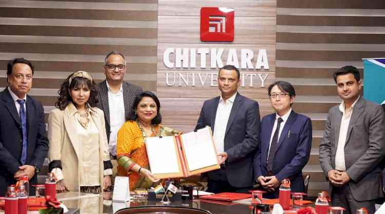 Chitkara University signs MoU with NEC Corporation India to transform learning in field of AI/ML