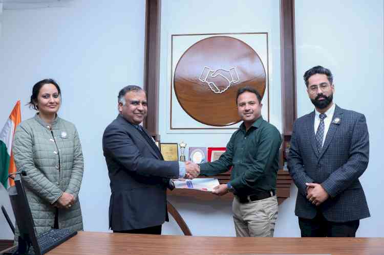 CT University Signs MoU with Garuda Aerospace