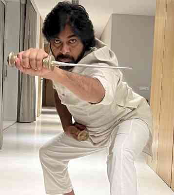 Pawan Kalyan practices martial arts after two decades