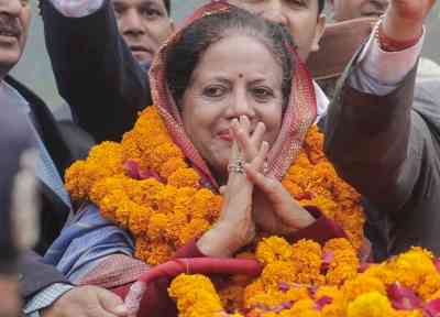 Pratibha Singh out of CM's race in Himachal; could be thorn for Cong
