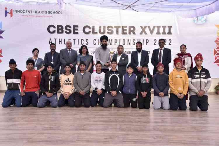 CBSE Cluster XVIII Athletic Meet 2022 concludes at Innocent Hearts, Khalsa Academy Mehta, Amritsar won overall trophy