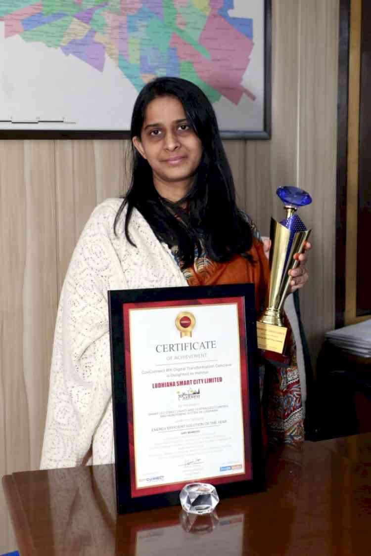 Ludhiana MC bags 'Energy Efficient Solution of the Year award' during National Digital Transformation Conclave and Awards