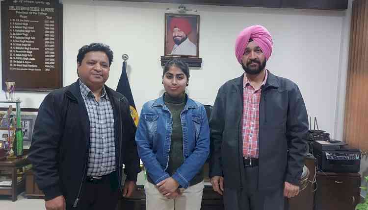 Khalsa College student nominated Member Senate GNDU