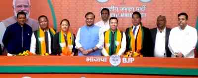 4 MLAs from Meghalaya join BJP