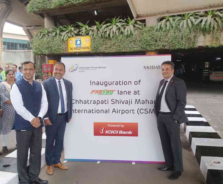 ICICI Bank enables FASTag based parking payment at Terminal 2 of Mumbai airport