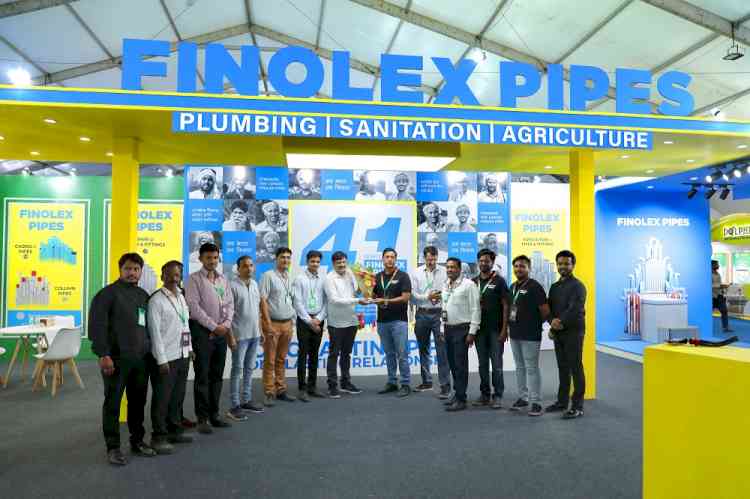 Finolex Pipes showcases its wide range of agricultural products at Kisan Agri Show