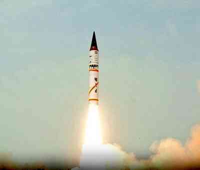 India successfully conducts night trials of Agni 5 missile