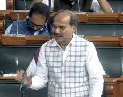 Why doesn't govt show 'lal aankh' to China? Congress' Adhir asks in LS