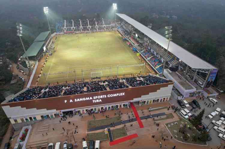 Cherished moment for Meghalaya Sport as PA Sangma Football Stadium at Tura, West Garo Hills District inaugurated  