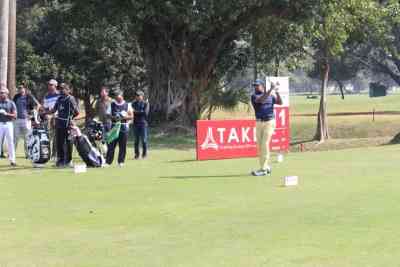 SSP Chawrasia Invitational golf: Anirban Lahiri joins Manu Gandas in the lead on a windy third day