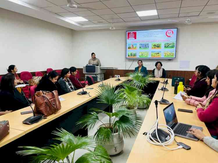 Awareness generation session on millets at GHSC -10