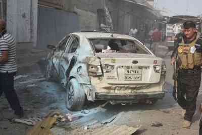 Eight police officers killed in bomb attack in Iraq
