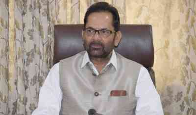 Muslim votes are being 'chewed like chewing gum', says Mukhtar Abbas Naqvi