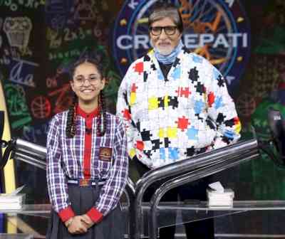 'KBC 14' contestant appears in school uniform, Big B gets curious